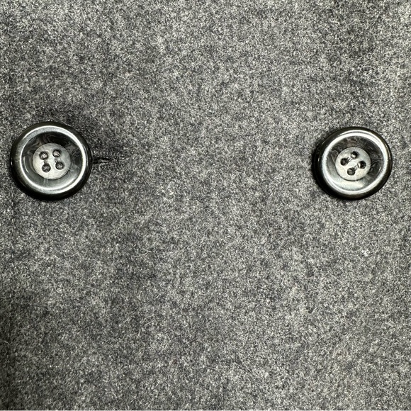 Tom’s Ware Wool Blend Double Breasted Pea Coat - Picture 8 of 16